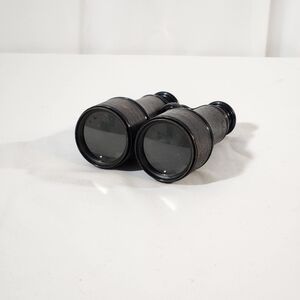 French Brass & Leather LeMaire Fabt Binoculars